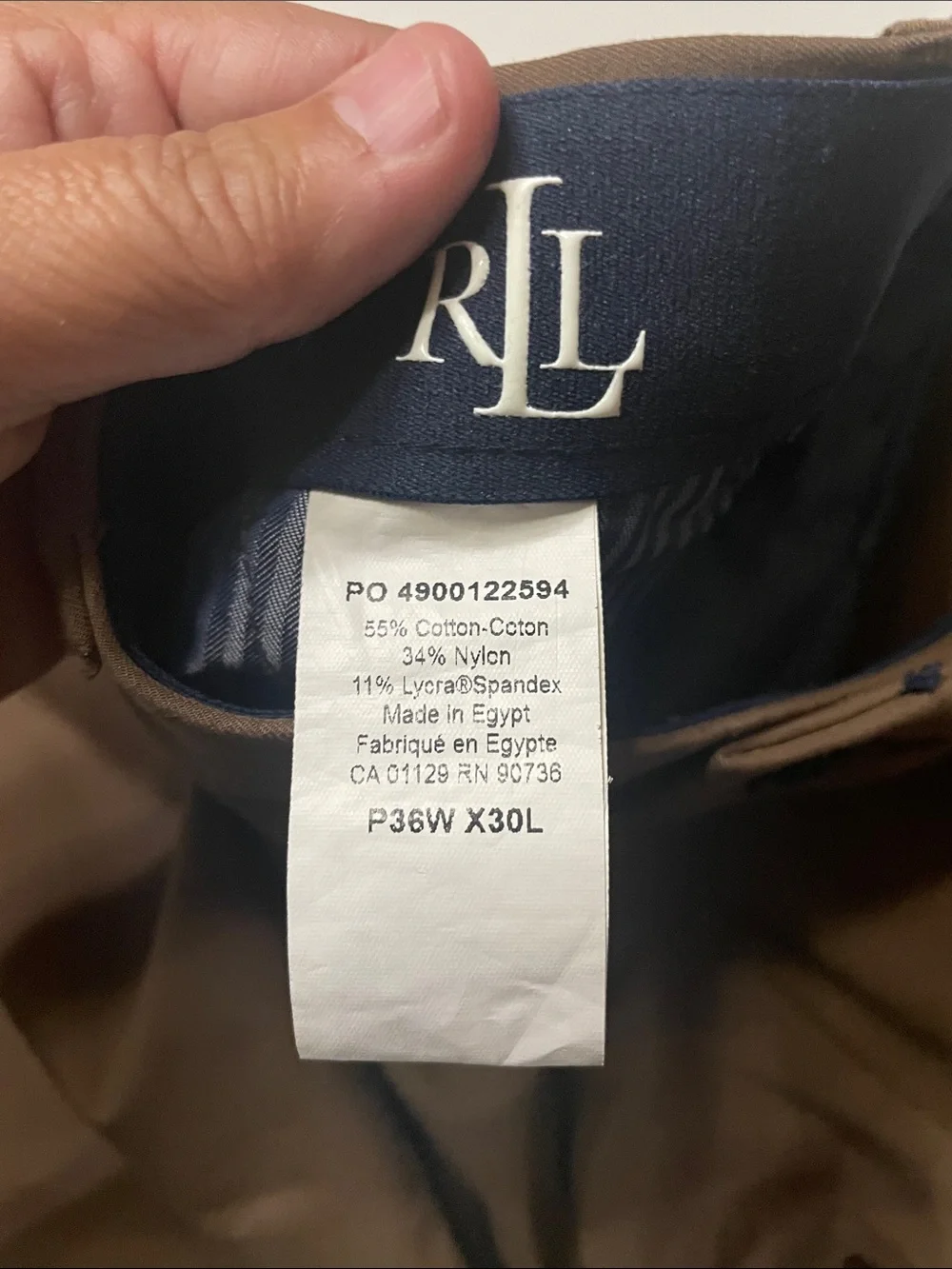 Lauren Ralph  Lauren black label men’s dress pants size 36X30